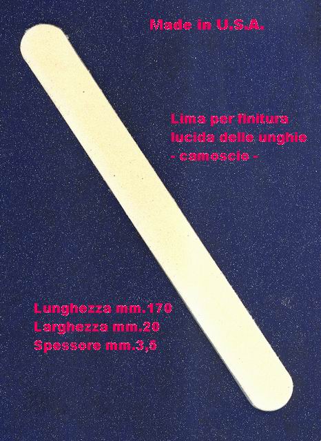 Lima lucida unghie