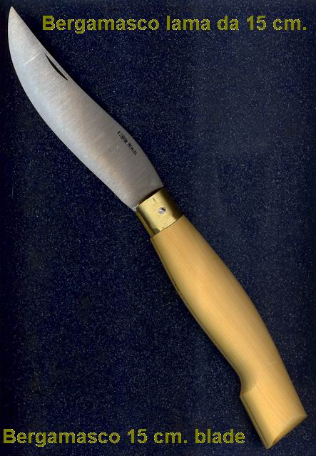 Codega coltello Bergamasco 15 bosso