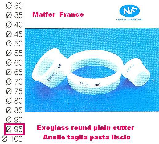 Taglia pasta liscio mm 95
