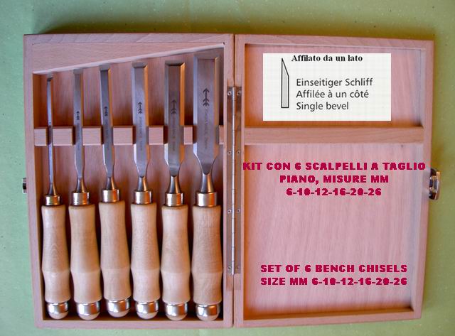 Set scalpelli Pfeil Z.1.set 6