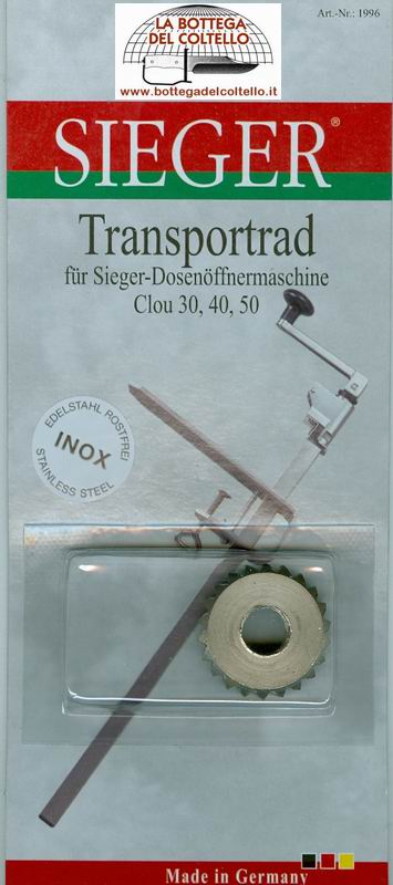 Sieger rotella di ricambio apriscatole Clou