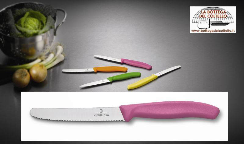Victorinox Coltello da tavola rosa cm 11