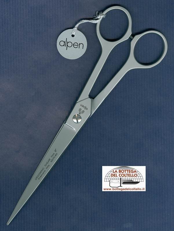 Alpen Forbice per toelettatura animali 8",dritta