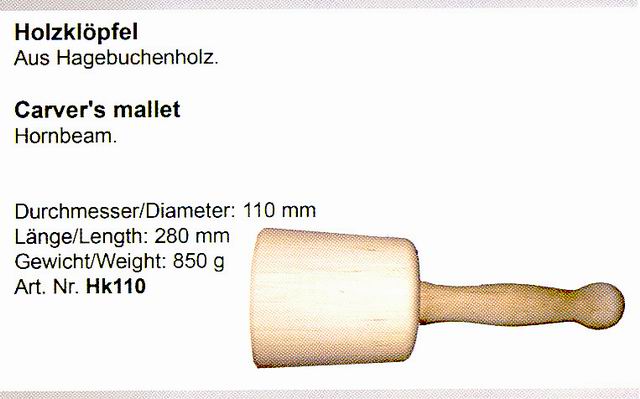 Mazzetta per scultori Pfeil HK110