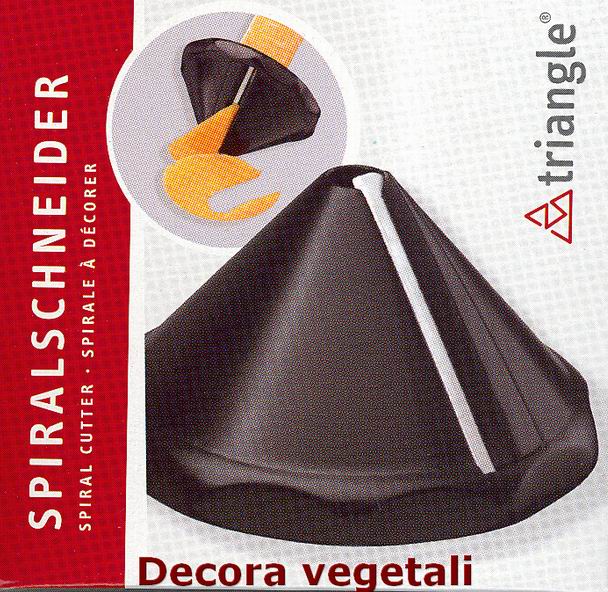 Spirale decora vegetali