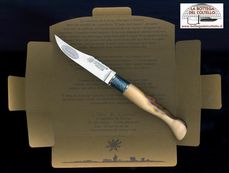 Larzac coltello chiudibile manico Pistachier 