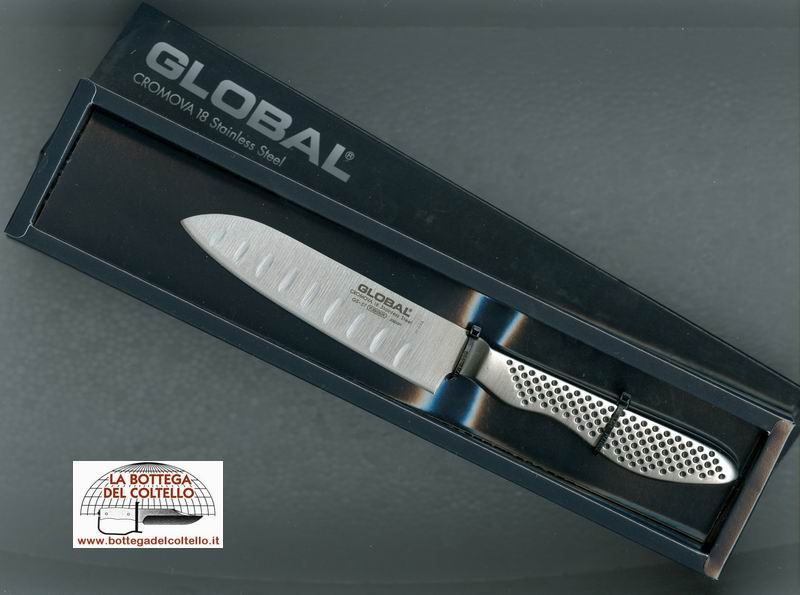 Global GS-90 Mini santoku alveolato cm 11