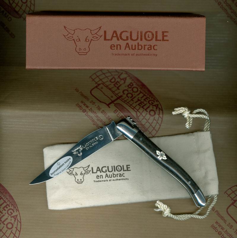Laguiole Chiudibile decorazione floreale avorio