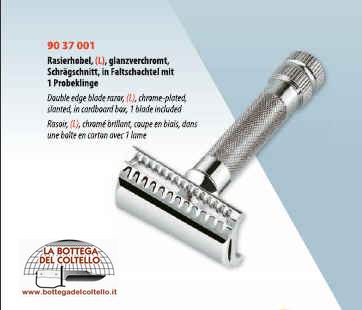 Merkur Safety slanted razor 37