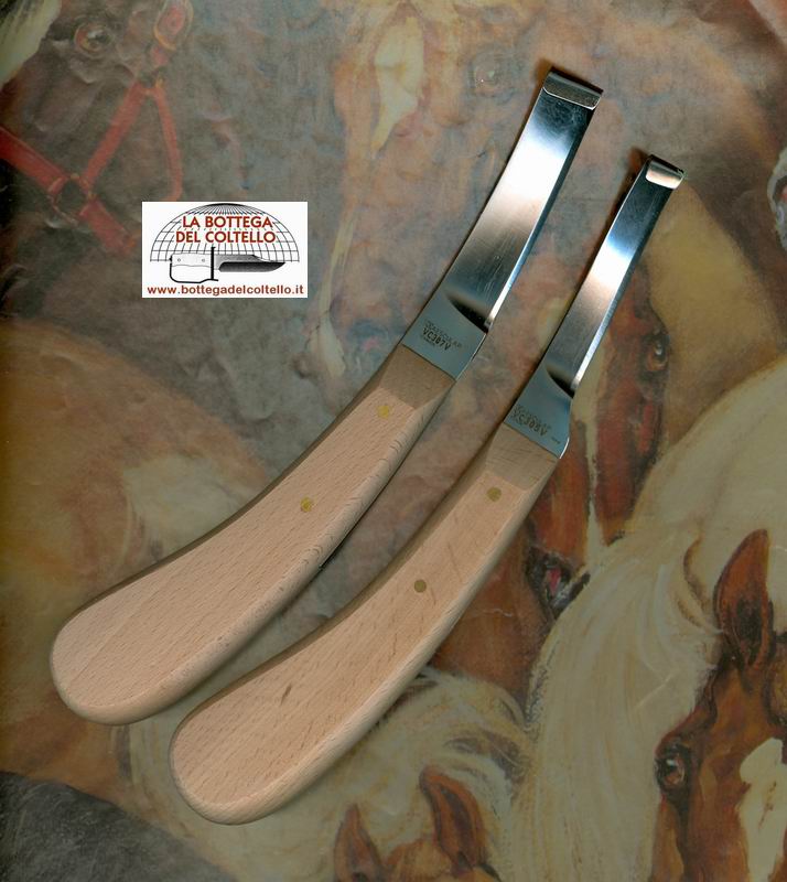 Hoof knife, large left cutting edge