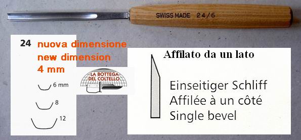 Ferro a canale 24/4 Pfeil