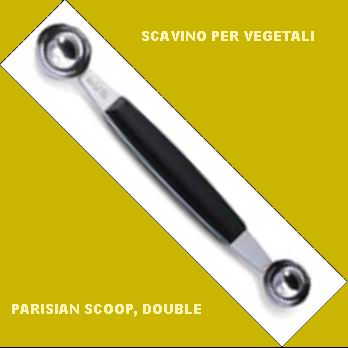 Scavino doppio per vegetali