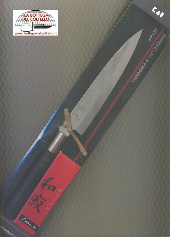 Coltello Yanagiba Kai Wasabi 15