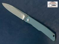 Coltello chiudibile titanio blu Terzuola design
