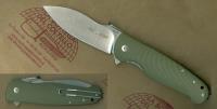 Italo coltello liner lock G10 verde